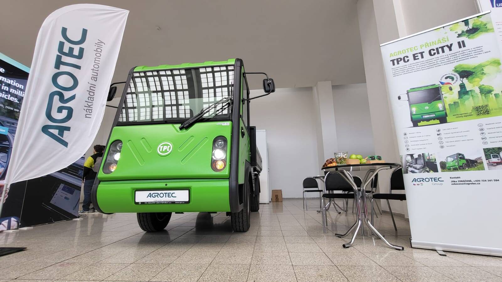 Komunální vozidlo ET CITY II se představuje na brněnském výstavišti