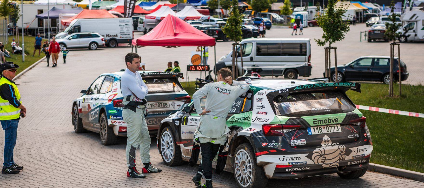 Hustopečskou rally letos ovládl Dominik Stříteský