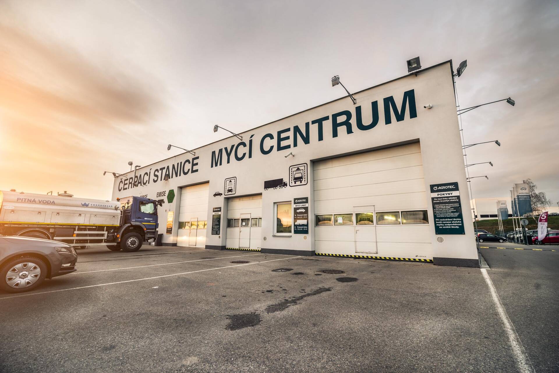 Webkamera na myčku v Hustopečích