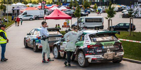Hustopečskou rally letos ovládl Dominik Stříteský