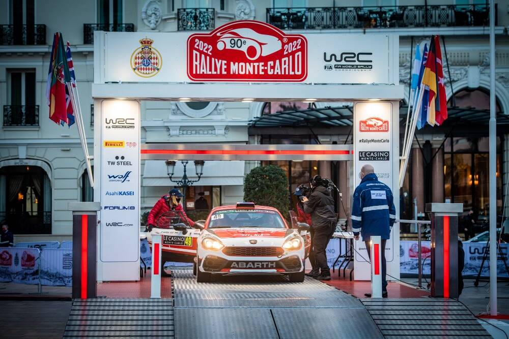 AGROTEC CZECH ABARTH TEAM je v cíli rally Monte Carlo