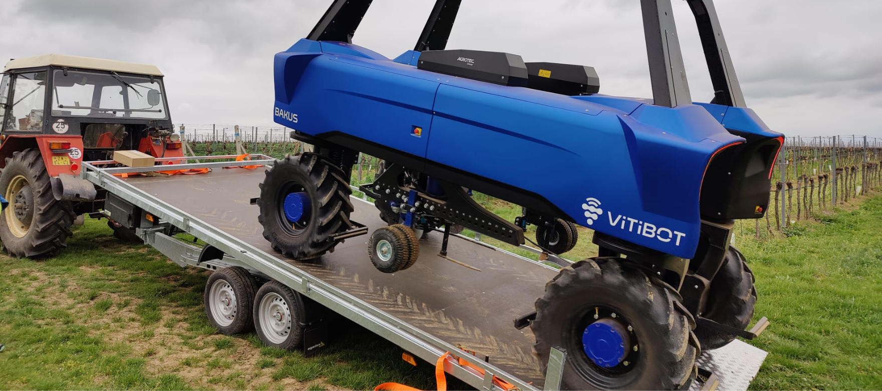 VitiBot Bakus slouží dalšímu zákazníkovi