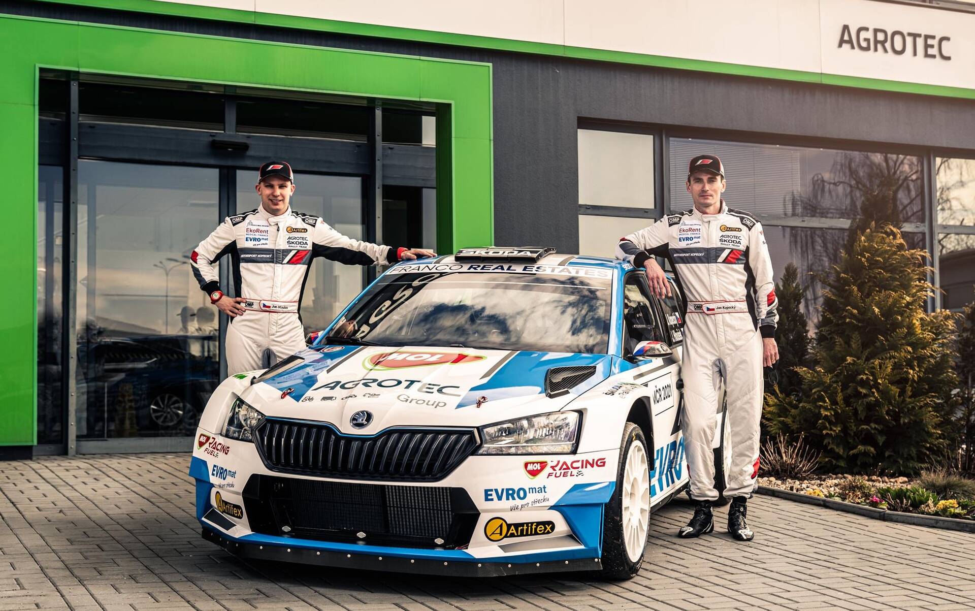 Jan Kopecký letos za AGROTEC ŠKODA Rally Team