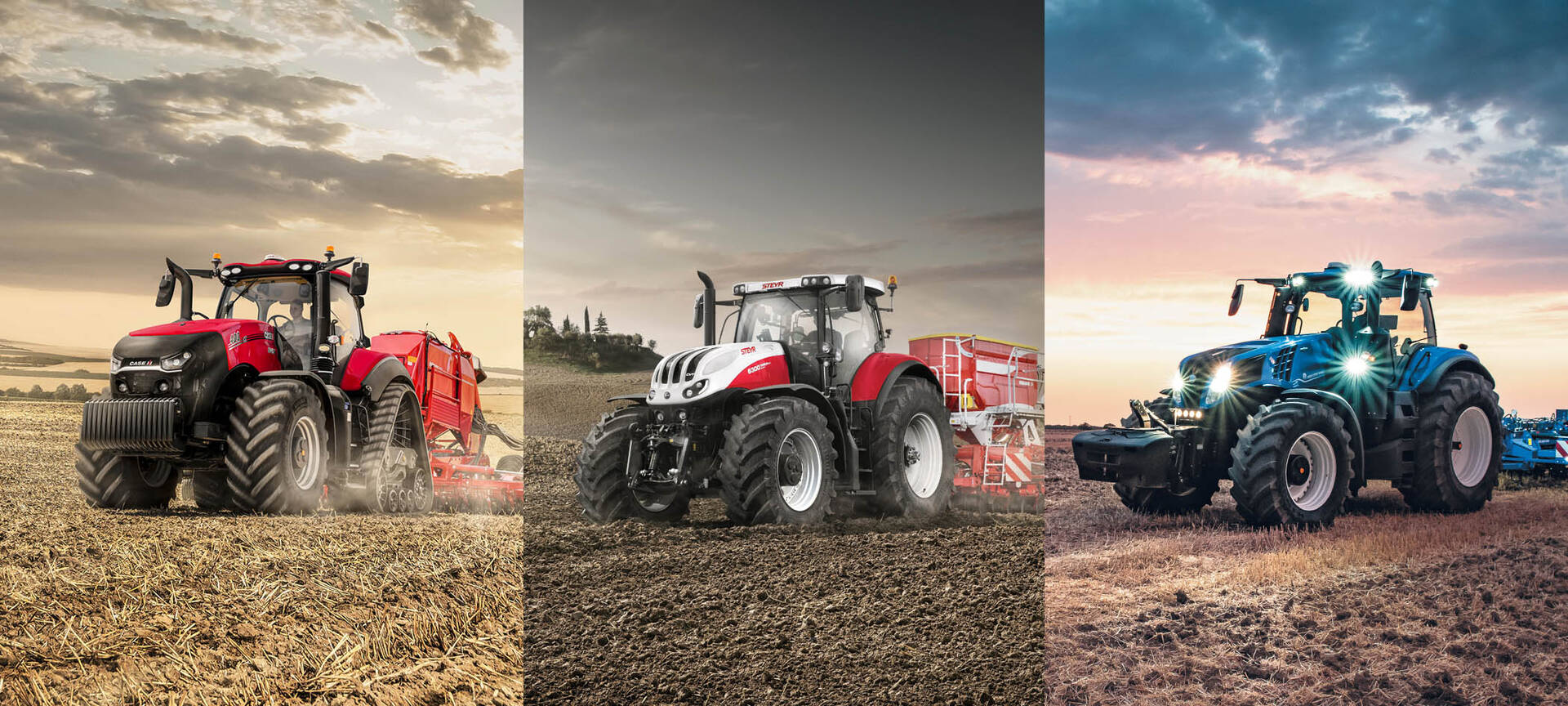 Kalendáře Case IH, New Holland a Steyr 2020