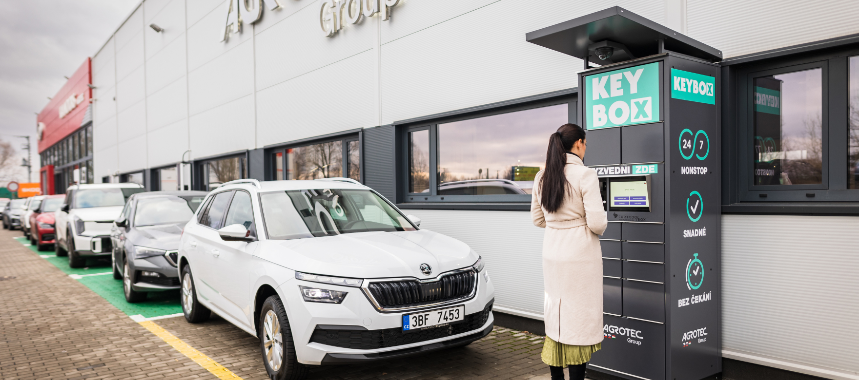 Nestíháte otevírací dobu servisu? Využijte KEY BOX